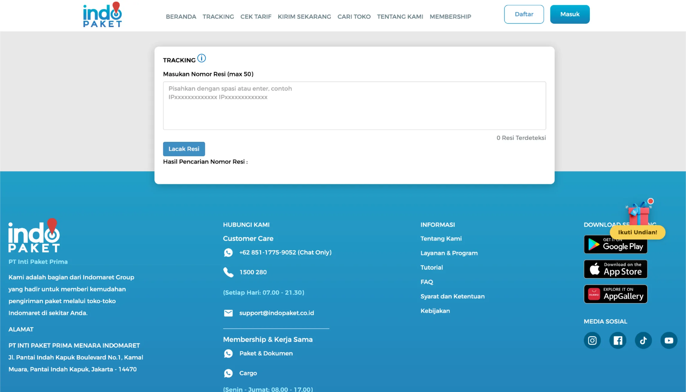 Old multi-resi tracking input, unclear how it differs from single tracking